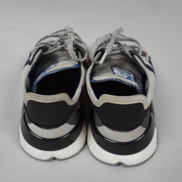 Adidas Star Wars Men\'s x Nite Jogger \'R2d2 BLUE WHITE SHOES SNEAKERS SIZE 7 main image 4